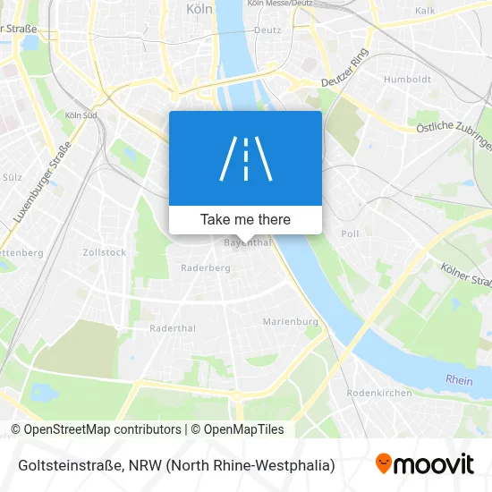 Goltsteinstraße map