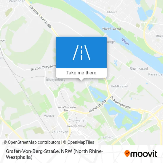 Карта Grafen-Von-Berg-Straße