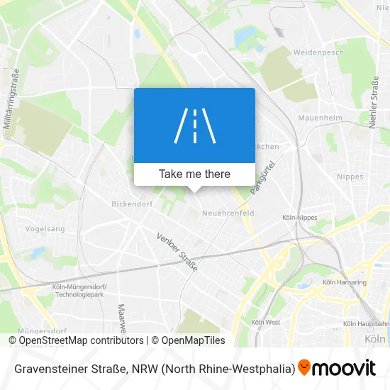 Gravensteiner Straße map