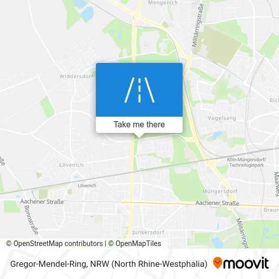 Gregor-Mendel-Ring map