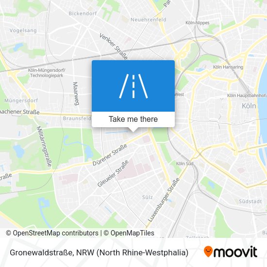 Gronewaldstraße map