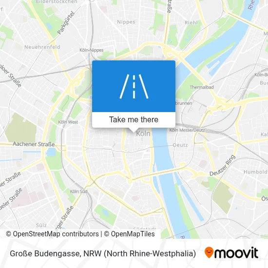 Große Budengasse map