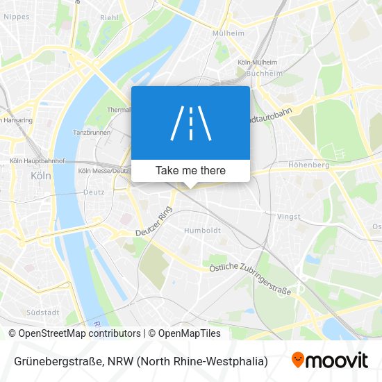 Grünebergstraße map