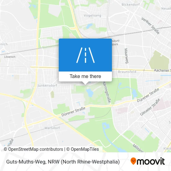 Карта Guts-Muths-Weg