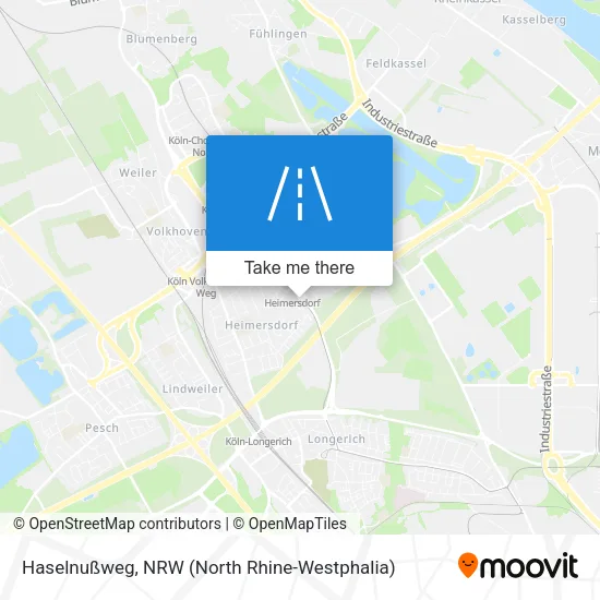 Карта Haselnußweg