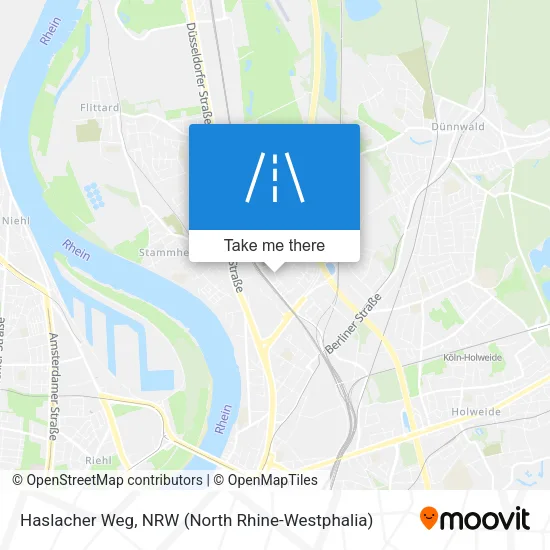 Карта Haslacher Weg