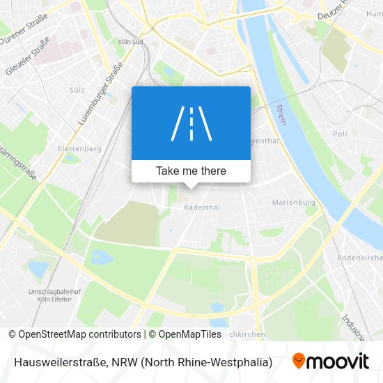 Hausweilerstraße map