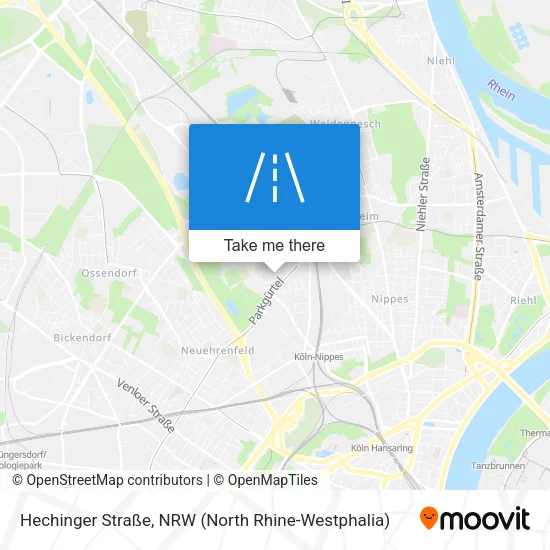 Карта Hechinger Straße