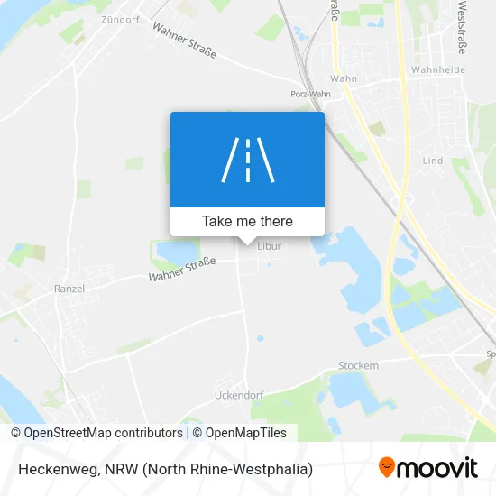 Карта Heckenweg