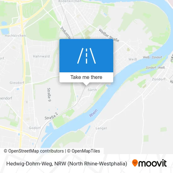 Карта Hedwig-Dohm-Weg