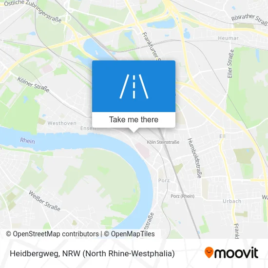 Карта Heidbergweg