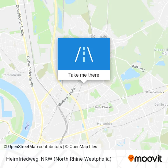 Карта Heimfriedweg