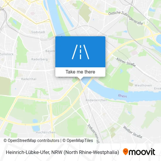 Карта Heinrich-Lübke-Ufer