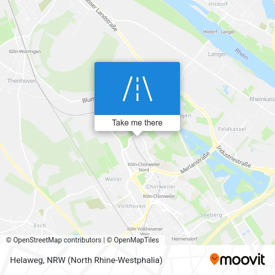 Карта Helaweg