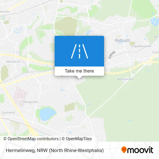 Hermelinweg map