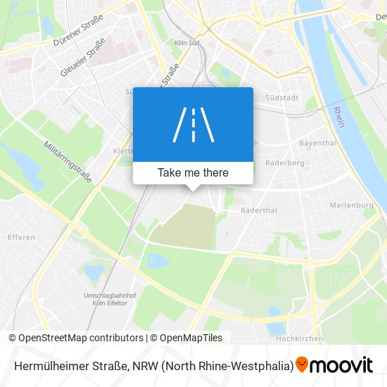 Hermülheimer Straße map