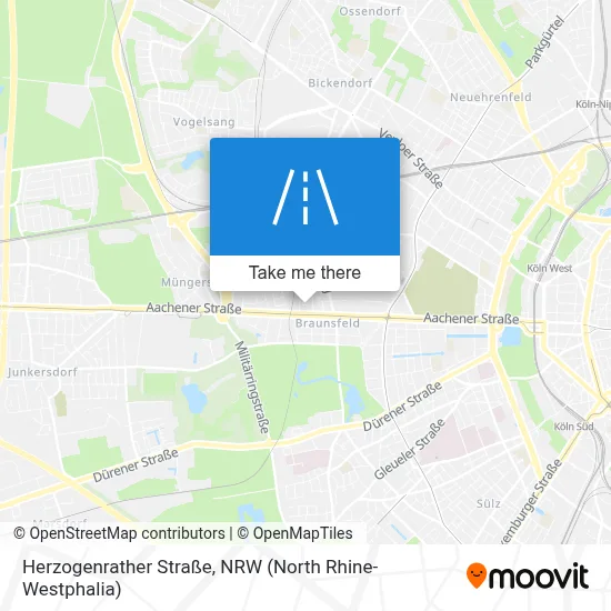 Herzogenrather Straße map