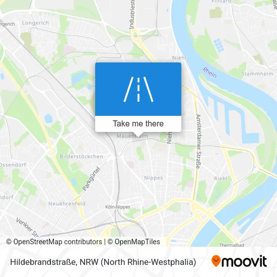 Hildebrandstraße map