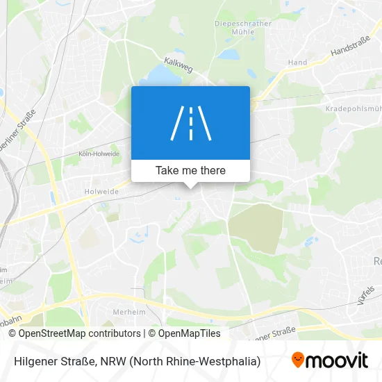 Hilgener Straße map