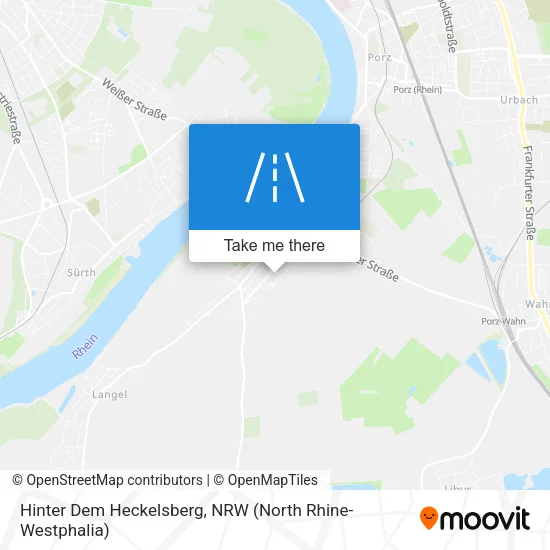 Карта Hinter Dem Heckelsberg