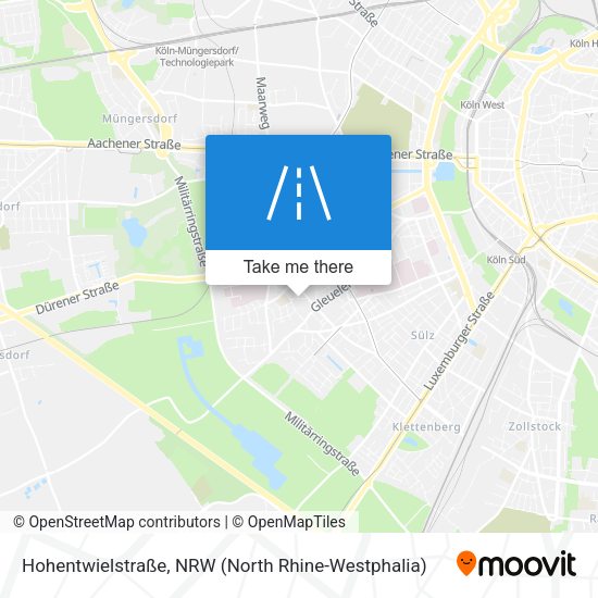 Hohentwielstraße map