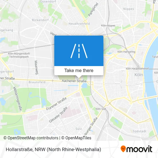 Hollarstraße map