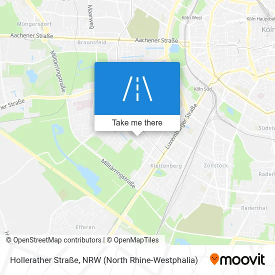 Hollerather Straße map