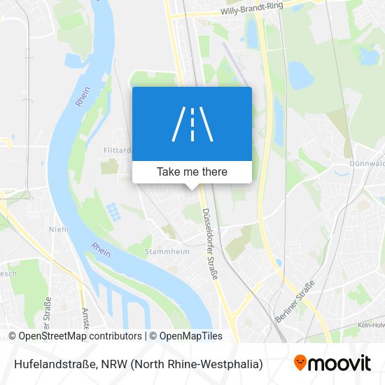 Hufelandstraße map