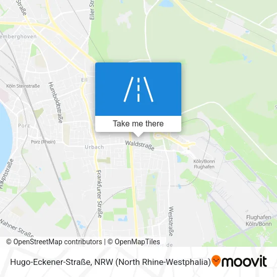 Hugo-Eckener-Straße map