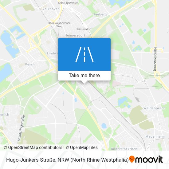 Hugo-Junkers-Straße map