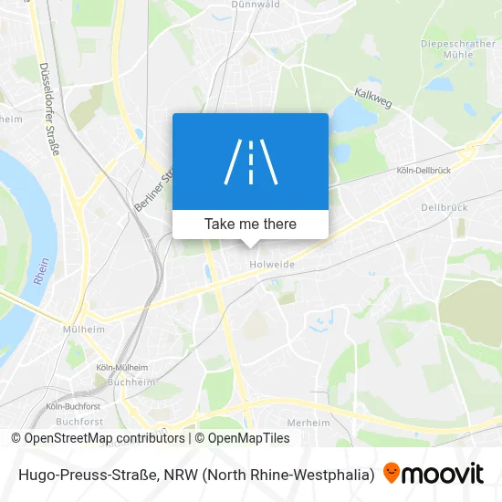 Hugo-Preuss-Straße map