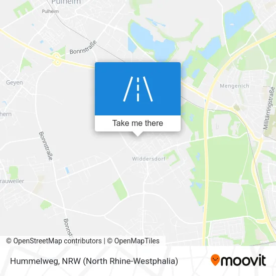 Карта Hummelweg
