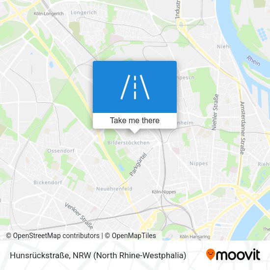 Hunsrückstraße map