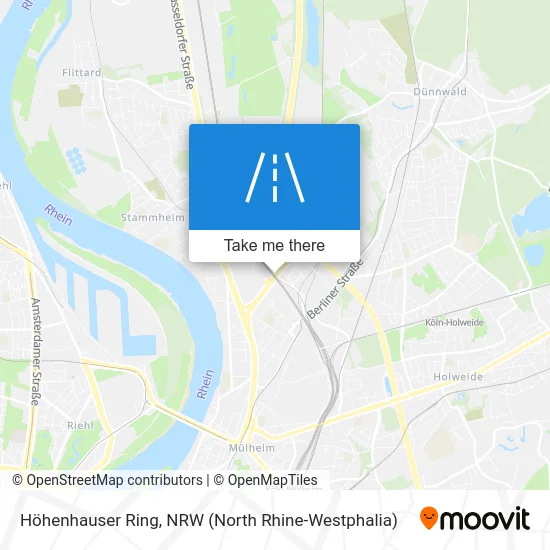 Карта Höhenhauser Ring