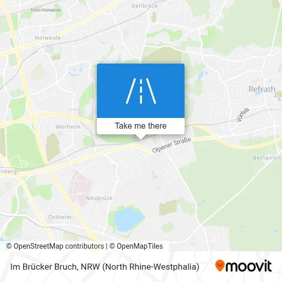 Im Brücker Bruch map