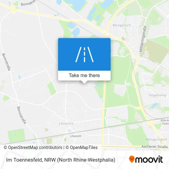 Im Toennesfeld map