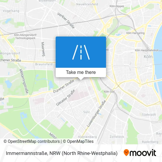 Immermannstraße map