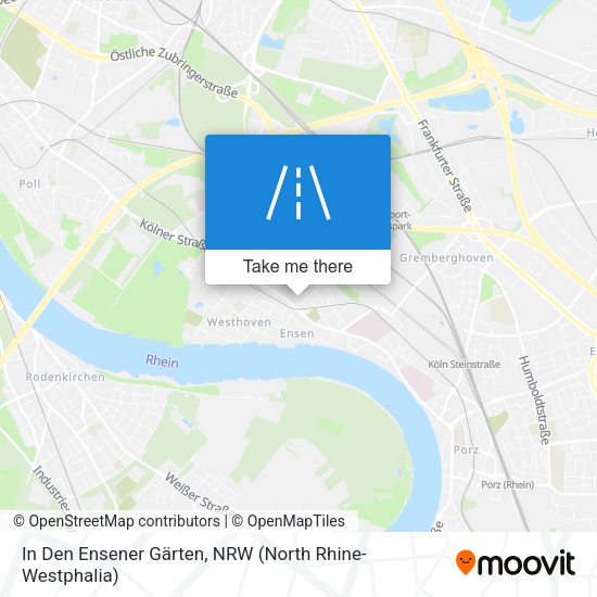 In Den Ensener Gärten map
