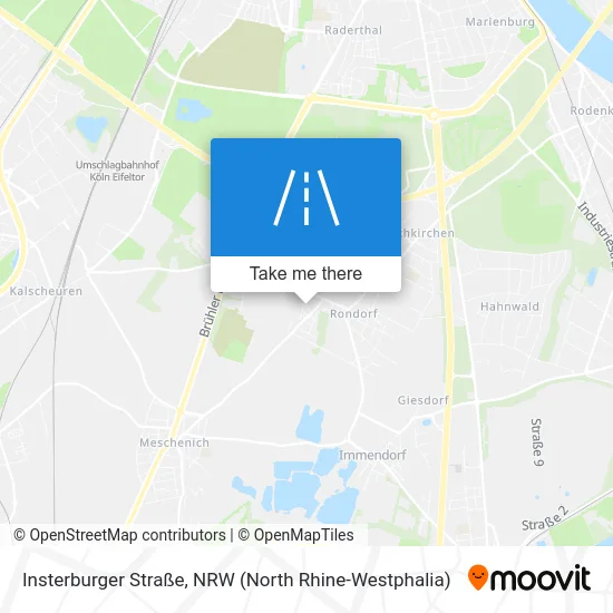 Insterburger Straße map