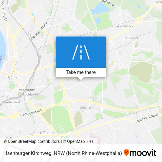Isenburger Kirchweg map