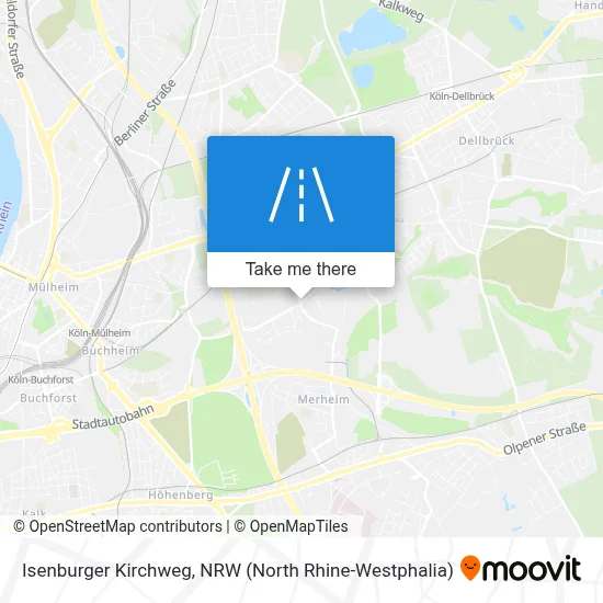 Isenburger Kirchweg map