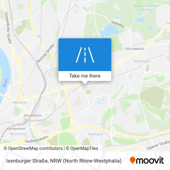 Isenburger Straße map