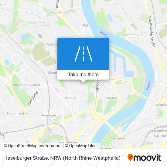 Isselburger Straße map