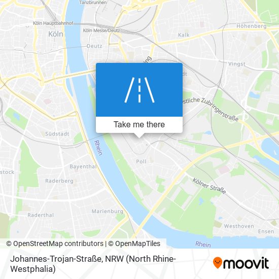 Johannes-Trojan-Straße map