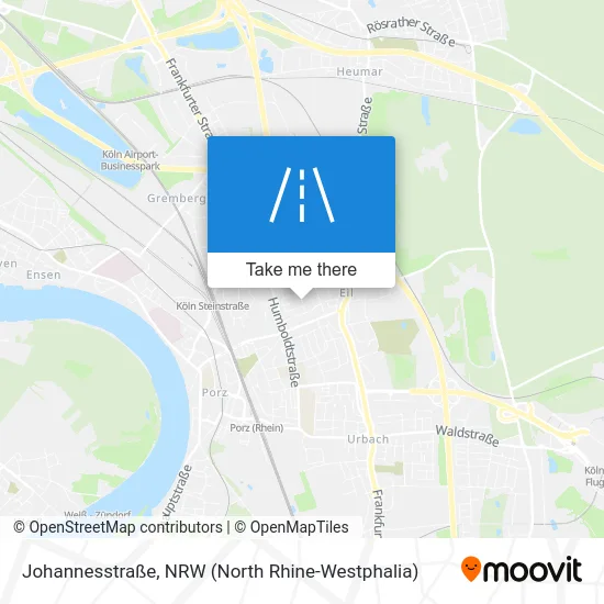 Карта Johannesstraße