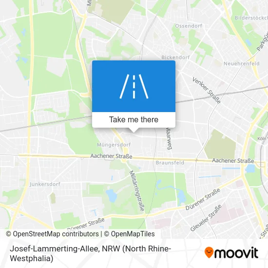 Карта Josef-Lammerting-Allee