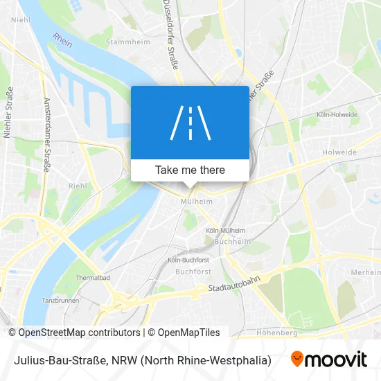Julius-Bau-Straße map