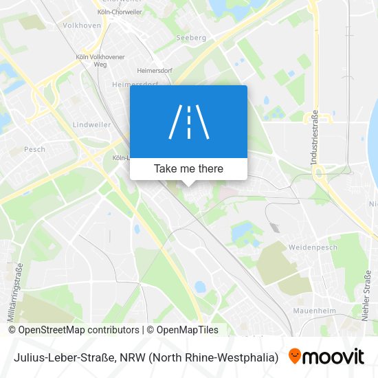 Julius-Leber-Straße map
