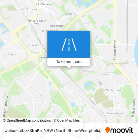 Julius-Leber-Straße map