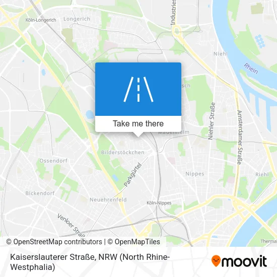 Kaiserslauterer Straße map